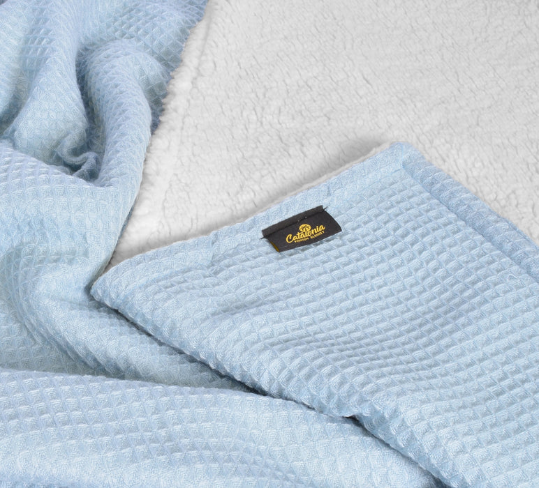 Waffle Knit Throw