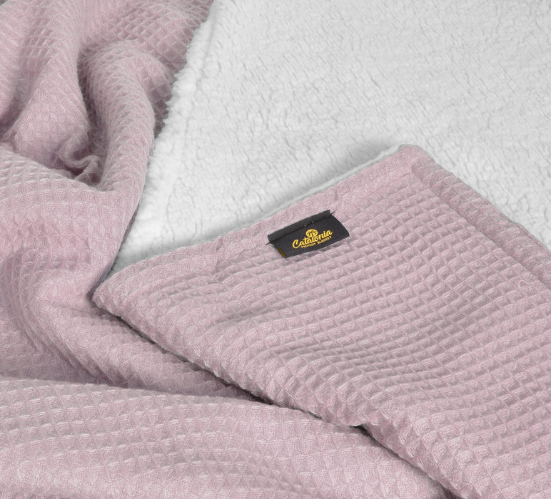 Waffle Knit Throw