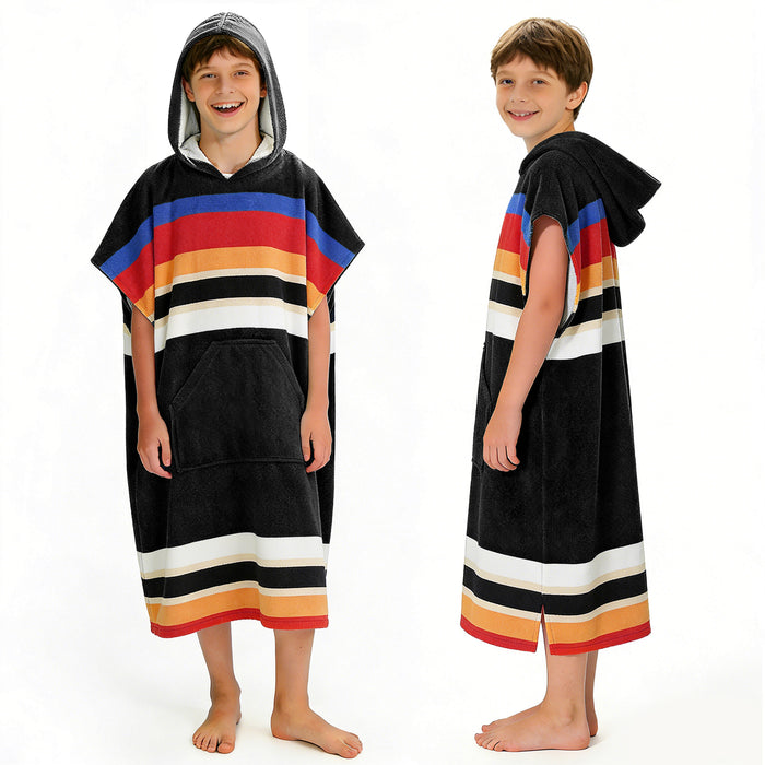 SUN CUBE Kids Swim Changing Robe