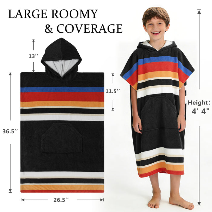 SUN CUBE Kids Swim Changing Robe