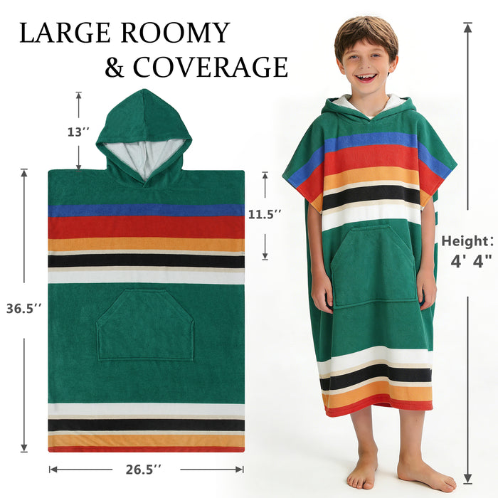 SUN CUBE Kids Swim Changing Robe