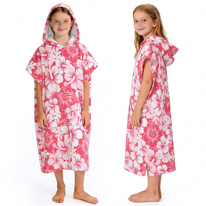 SUN CUBE Kids Swim Changing Robe