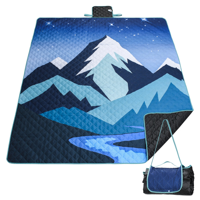 Large Picnic Blanket WaterproofPortable Beach Mat