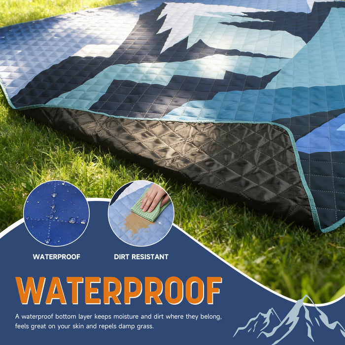 Large Picnic Blanket WaterproofPortable Beach Mat