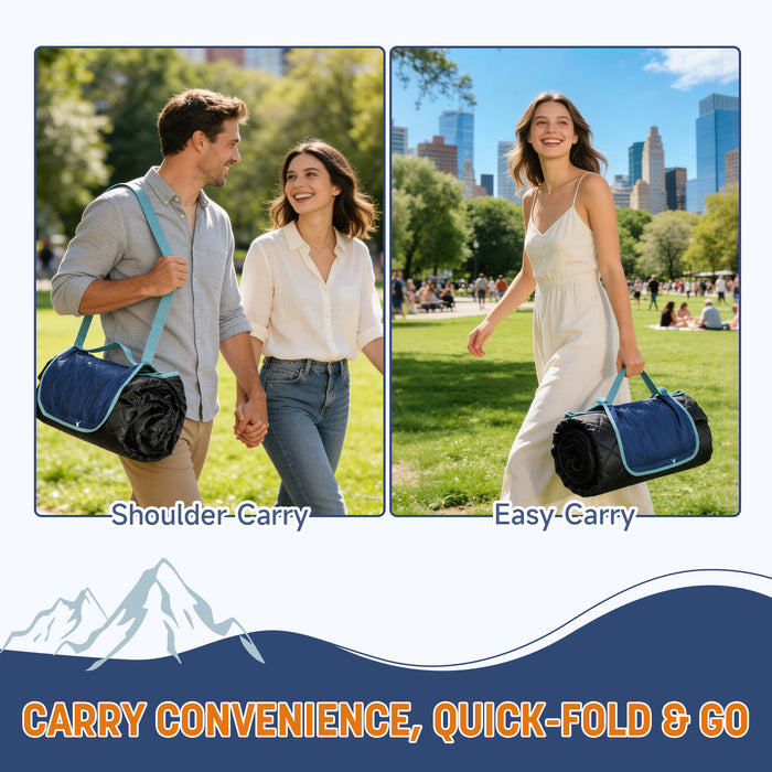 Large Picnic Blanket WaterproofPortable Beach Mat