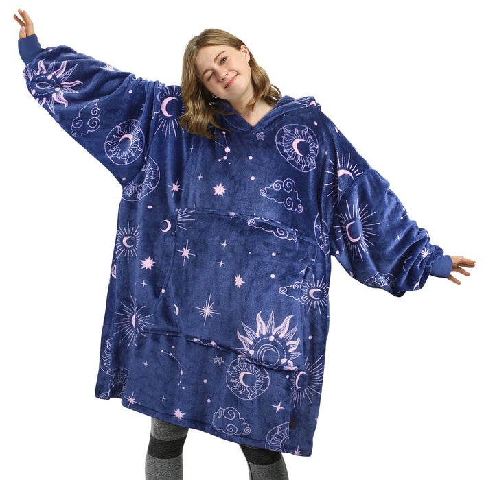 Christmas Spirit  All Season Oversize Hoodie Blanket