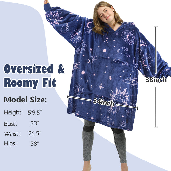 Christmas Spirit  All Season Oversize Hoodie Blanket