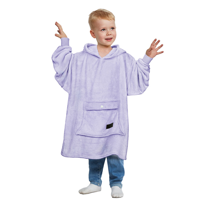 Children All Season Fleece Oversized Hoodie Blanket