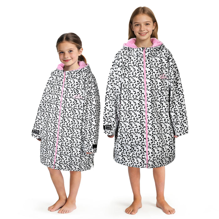 Kids Waterproof Fleece Lined Swim Parka