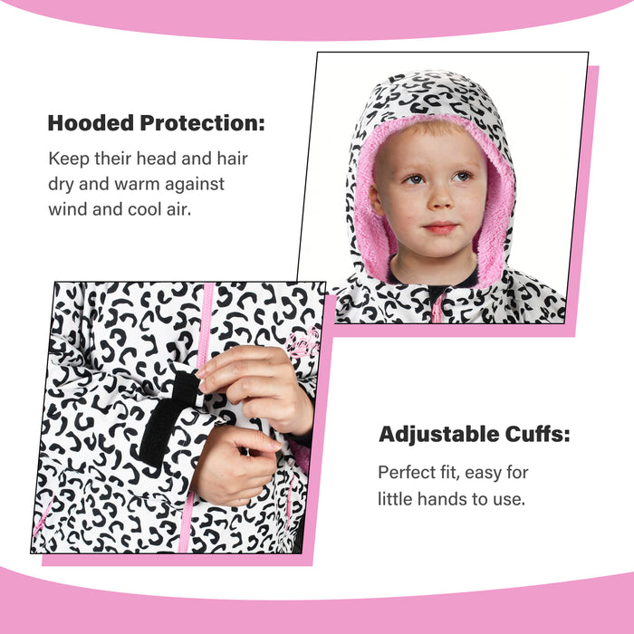 Kids Waterproof Fleece Lined Swim Parka
