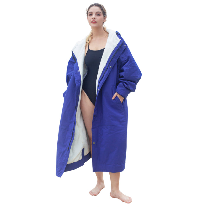 Breathable Windproof Waterproof Warm Swim Parka