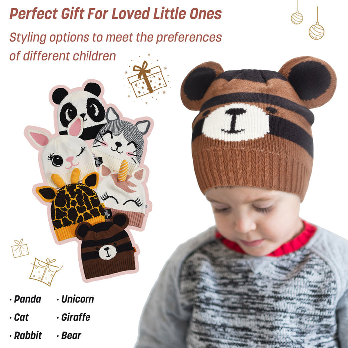 Cute Kids Knit Hats