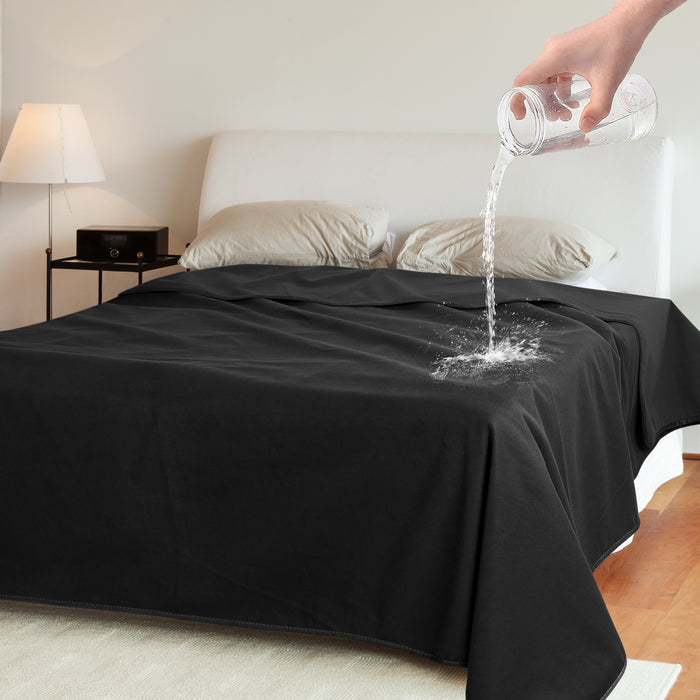 All Season Reversible Warp Knitted Fabric Waterproof Blanket