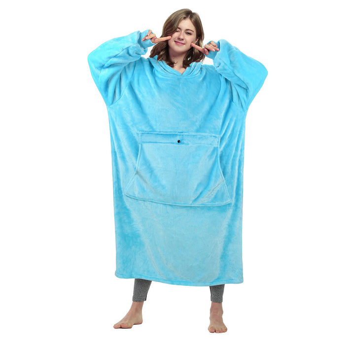 Extra Long All Season Oversize Hoodie Blanket