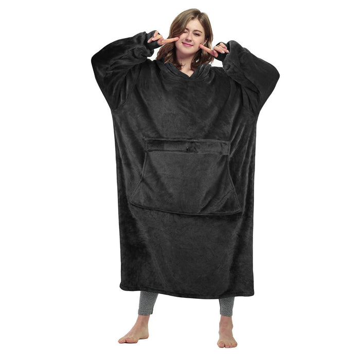 Extra Long All Season Oversize Hoodie Blanket