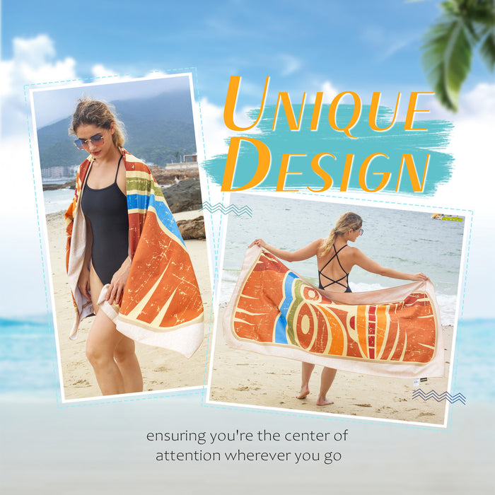 Sandproof Quick Dry Microfibre Beach Towel