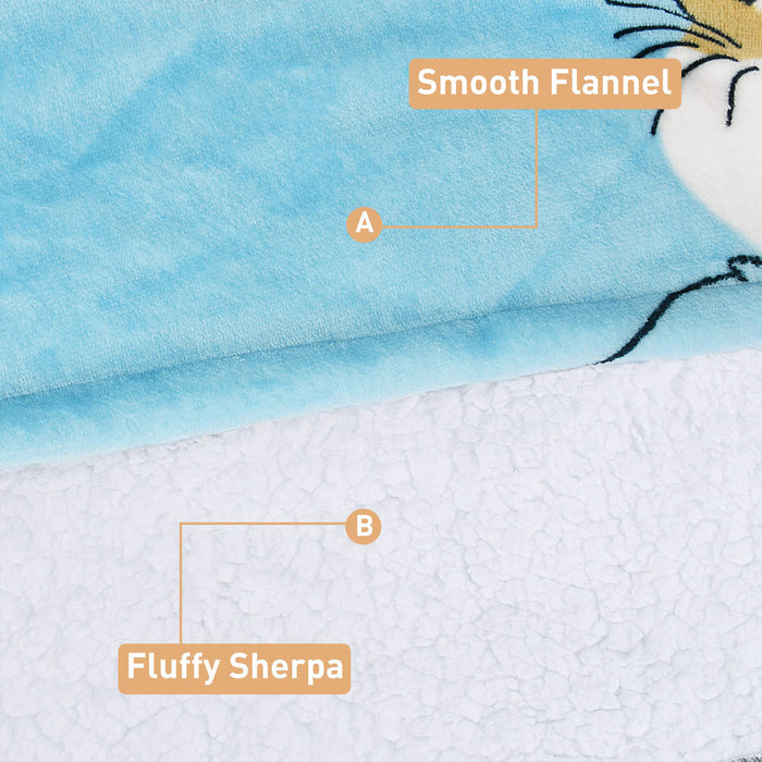 Kid Animal Kingdom Sherpa Oversize Hoodie Blanket