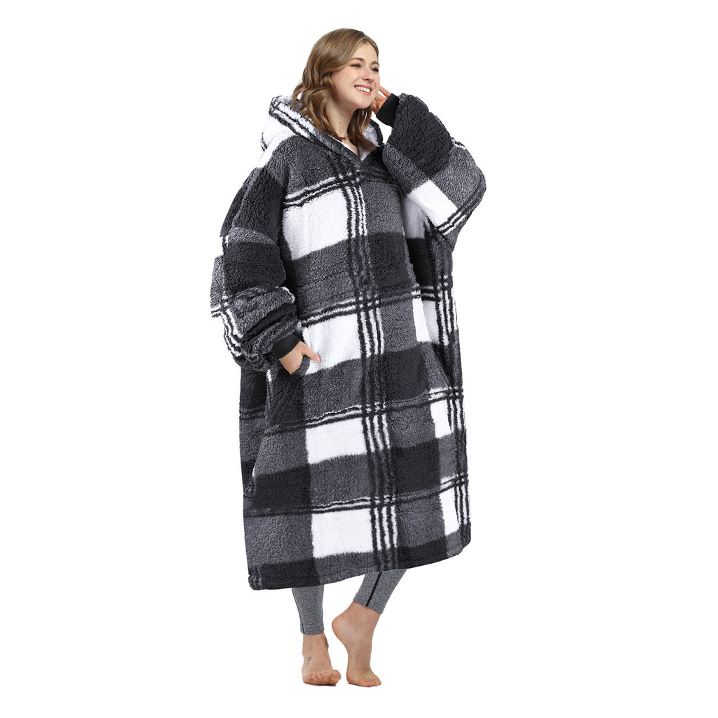Catalonia oversized sherpa hoodie sweatshirt blanket 2025