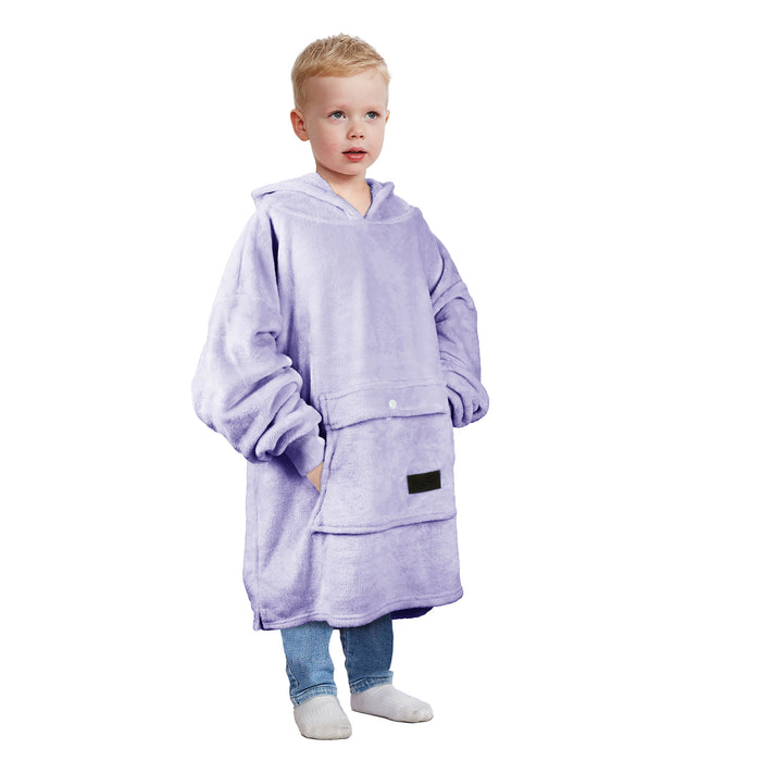 Children All Season Fleece Oversized Hoodie Blanket