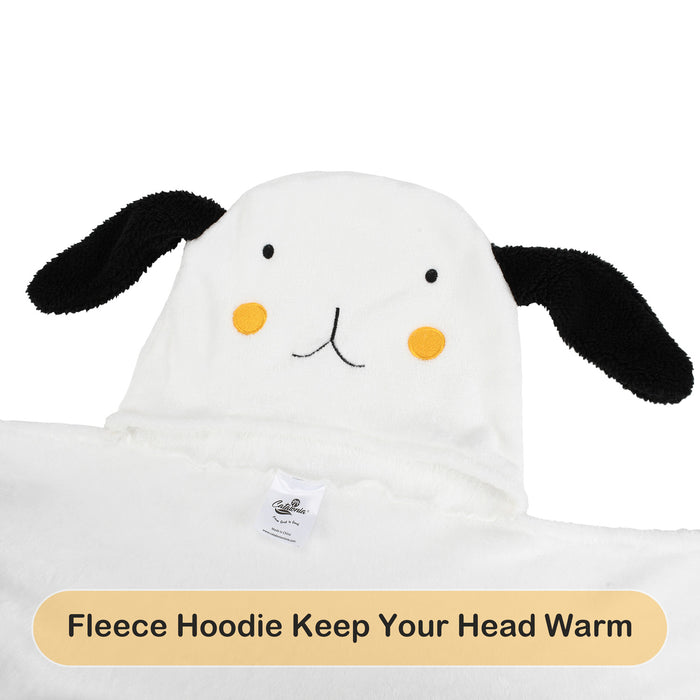 Fleece Hooded Blanket for Kids