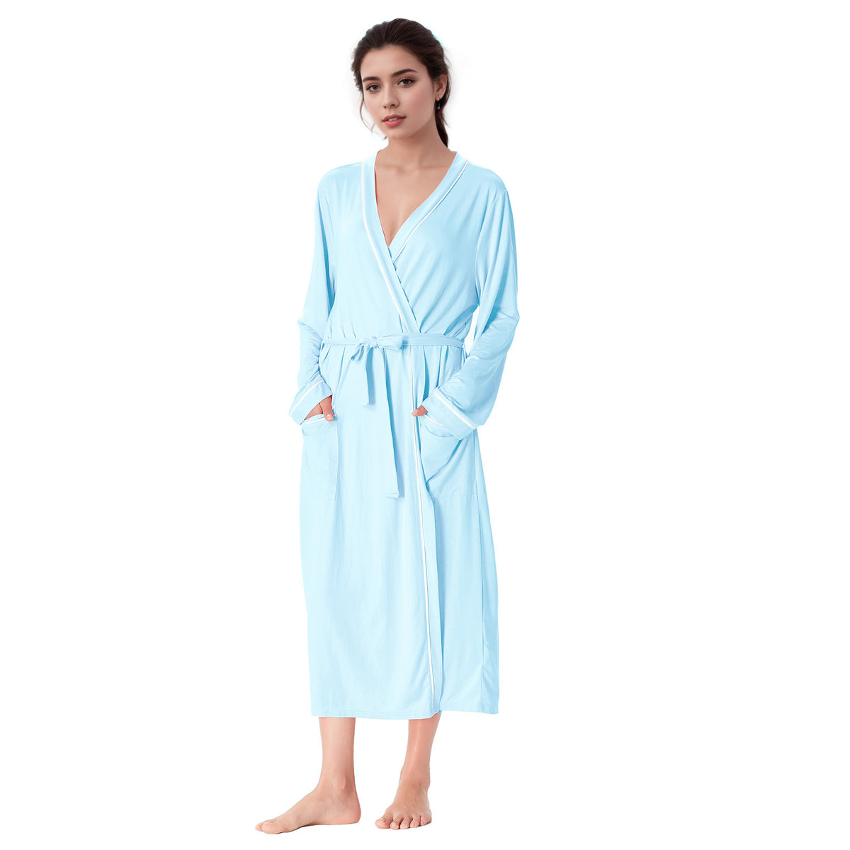 All Season Lightweight Womens Bathrobe — Catalonia Fashion