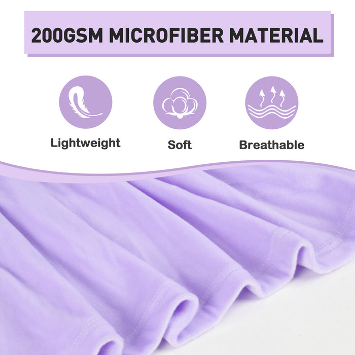 Soft Fleece Women Lightweight Bathrobe