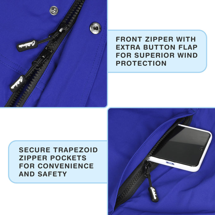Breathable Windproof Waterproof Warm Swim Parka