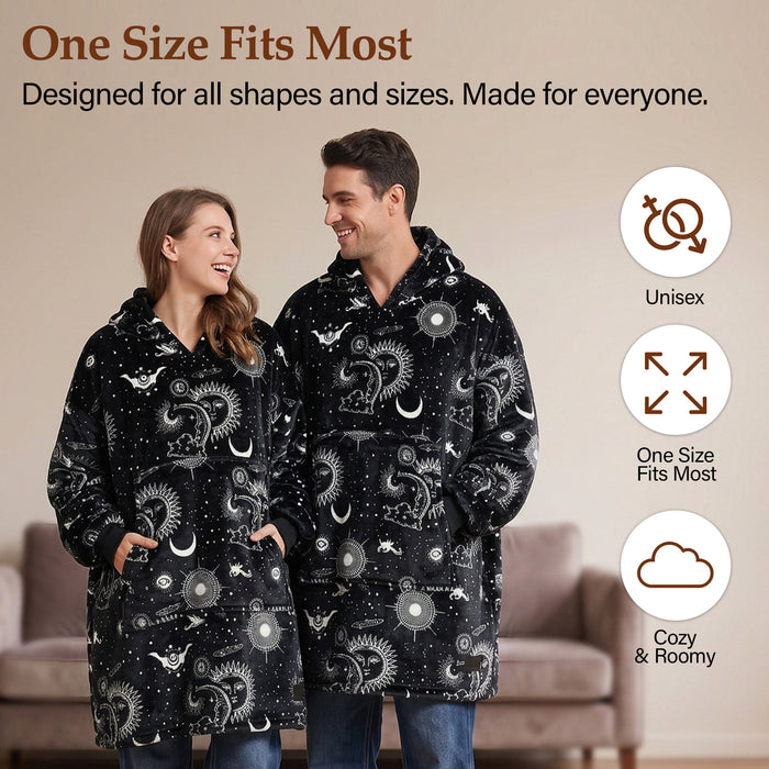 Christmas Spirit  All Season Oversize Hoodie Blanket