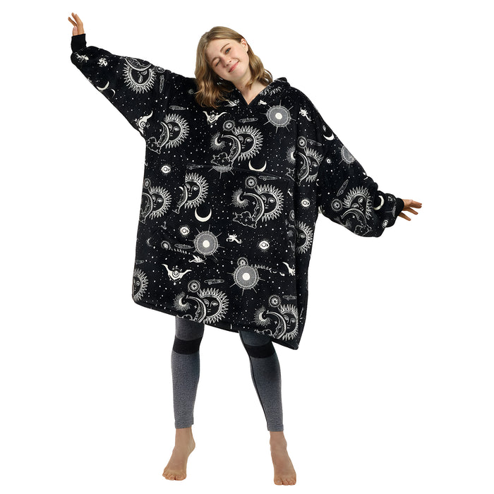 Christmas Spirit  All Season Oversize Hoodie Blanket