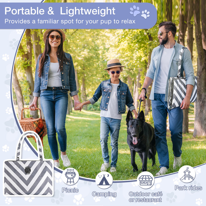 Kritter Planet Foldable Reversible Waterproof Dog Bed Pad