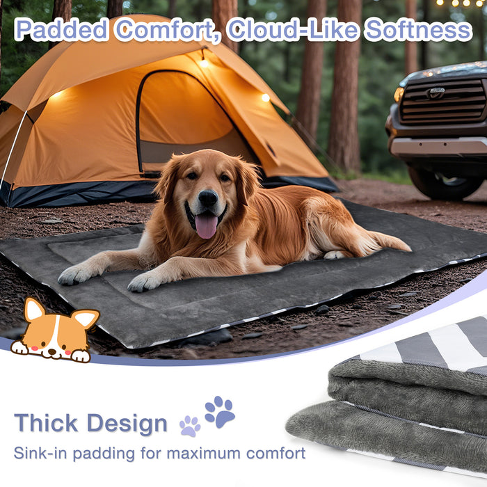 Kritter Planet Foldable Reversible Waterproof Dog Bed Pad