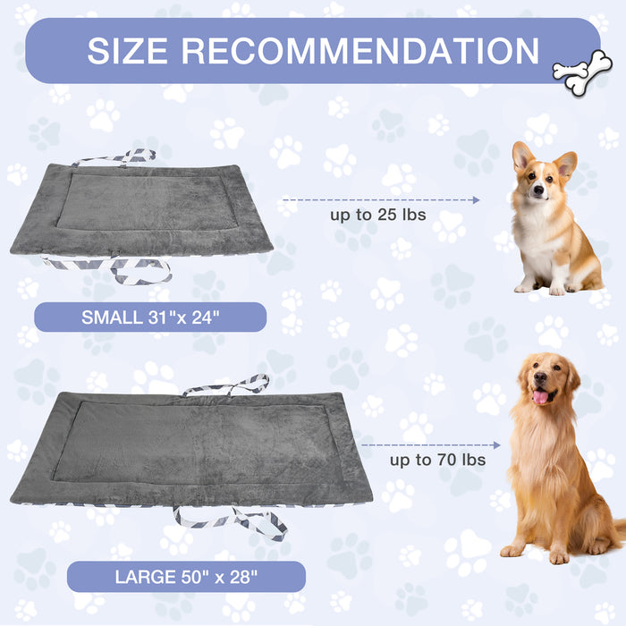Kritter Planet Foldable Reversible Waterproof Dog Bed Pad