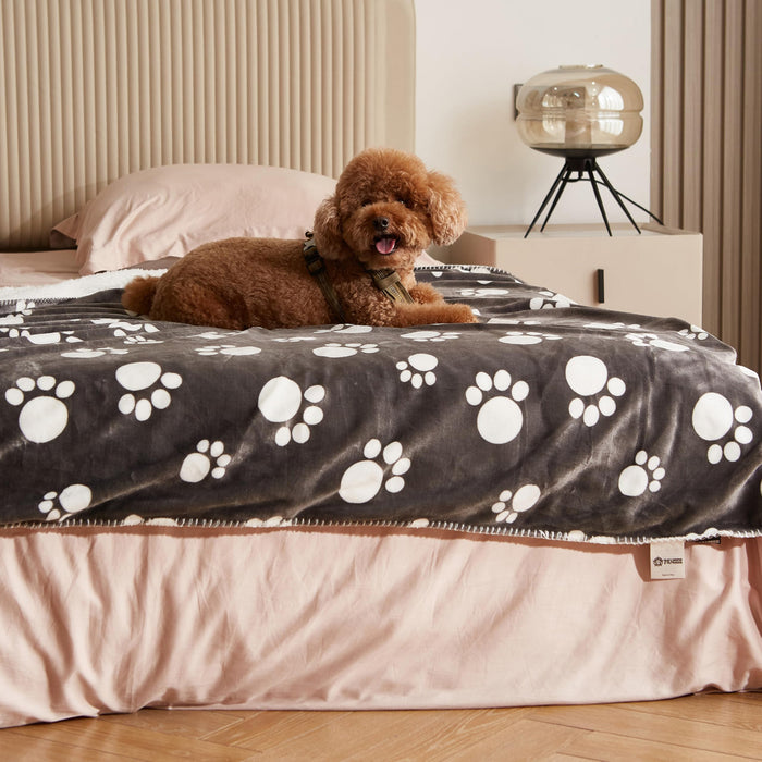 Kritter Planet Sherpa Fleece Waterproof Pet Blanket