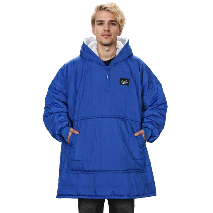 Outdoor Water Repellent Oversized Hoodie Blanket