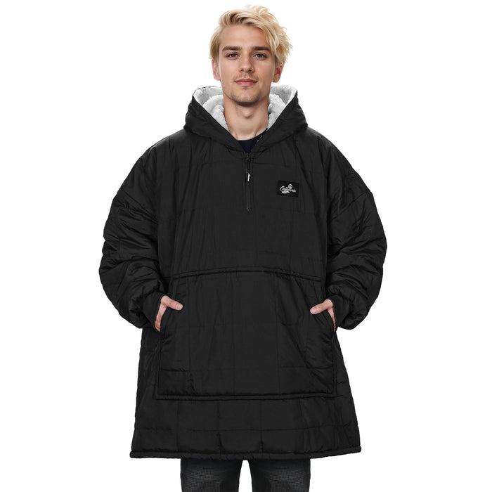 Outdoor Water Repellent Oversized Hoodie Blanket