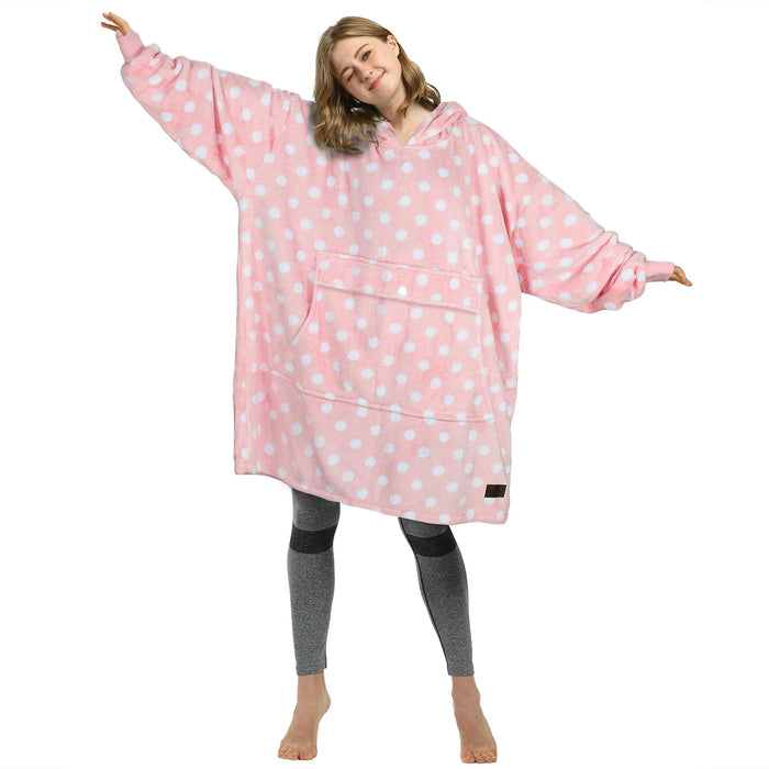 Funny Pattern All Season Oversize Hoodie Blanket