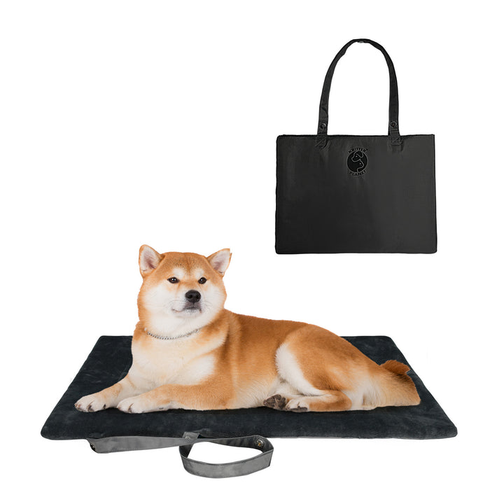 Reversible Dog Travel Mat Waterproof Soft Portable
