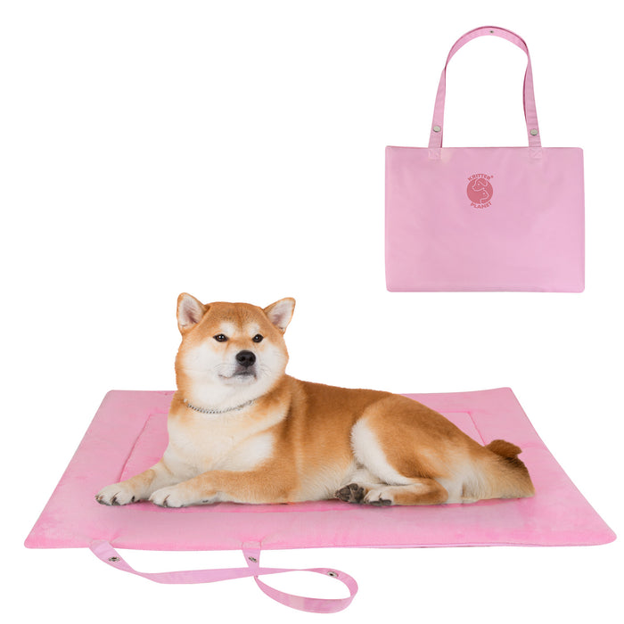 Reversible Dog Travel Mat Waterproof Soft Portable