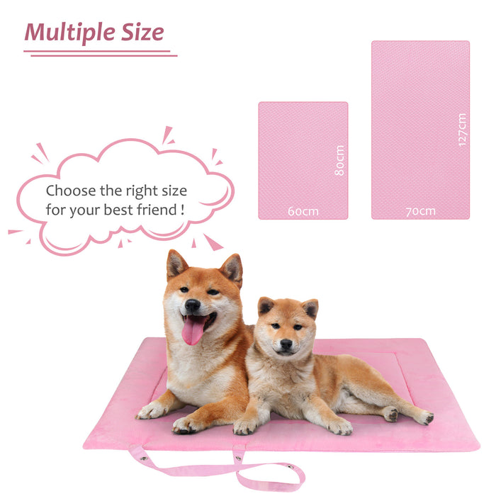 Reversible Dog Travel Mat Waterproof Soft Portable
